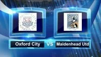 Oxford City V Maidenhead United (FA Cup)