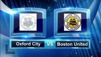 Oxford City V Boston United